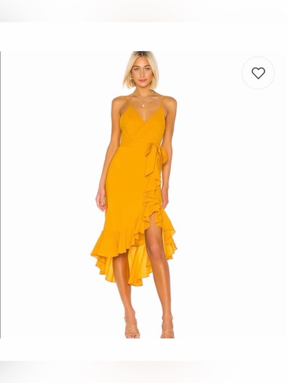 Lovers & Friends Bridget Midi Dress size L